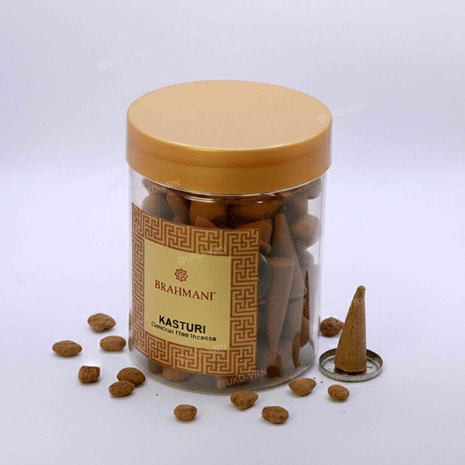 ISKCON Shivpuri Natural Agarbatti - Kasturi Dhoop Cones